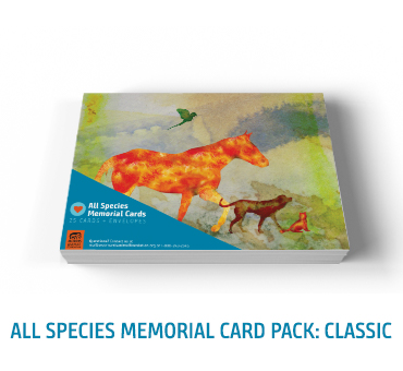 All Species Memorial Card Classic